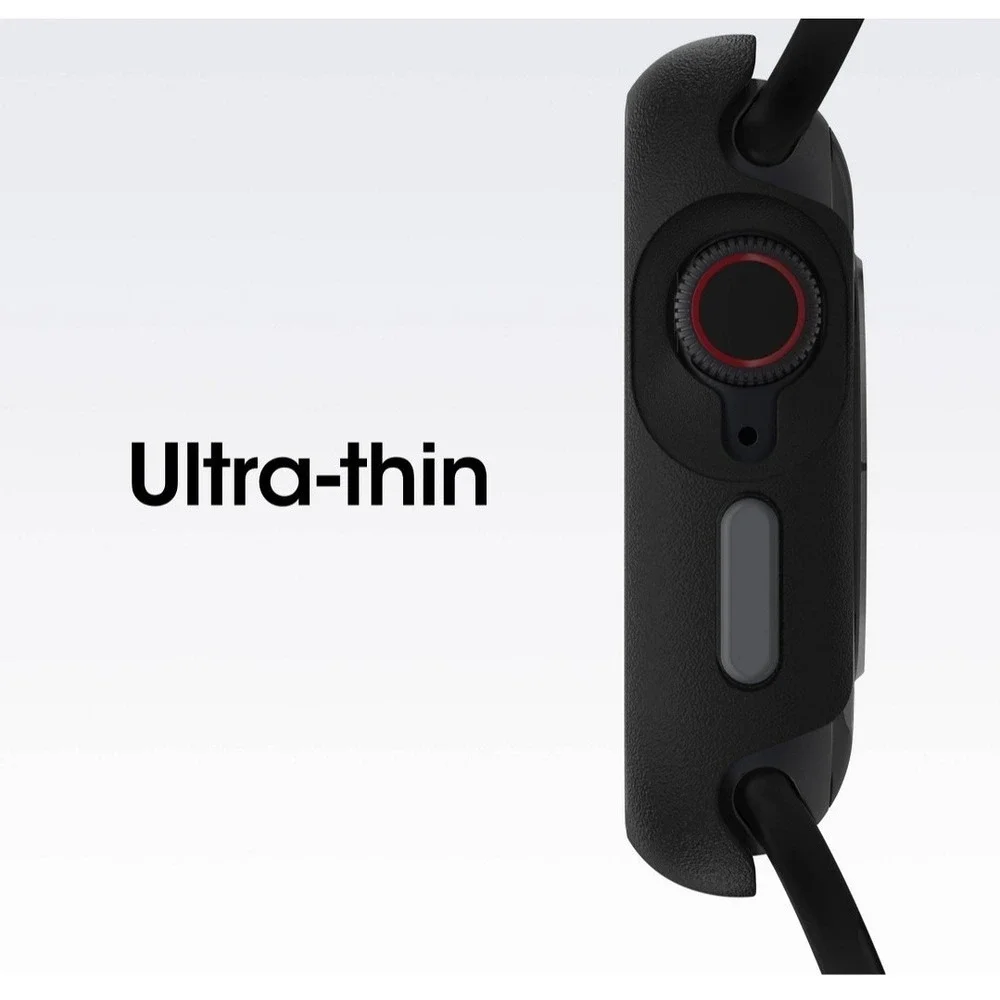 Otterbox Apple Watch Bumper Case Series 9/8/7 41mm Case- Pavement‎ Black